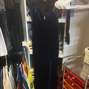 City Studio Navy Blue Prom Dress